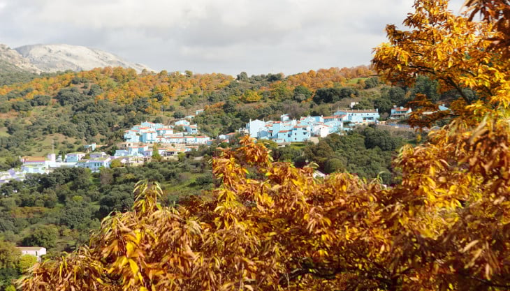 Júzcar, un pueblo lleno de fantasía