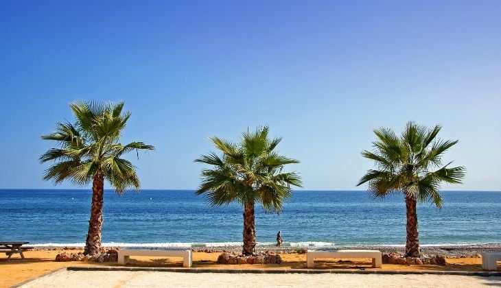 blue flag beaches to visit Torrox, Malaga