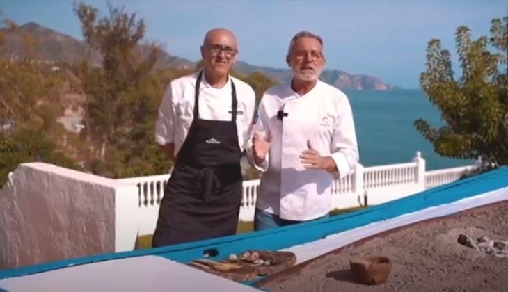 Manger au Parador de Nerja