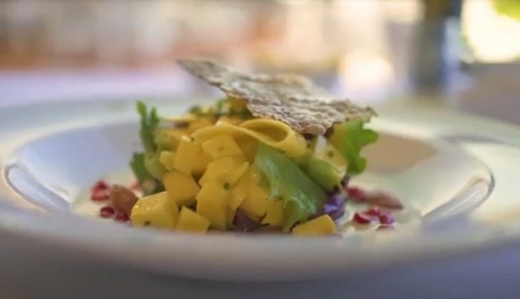 salade de mangue verte à Nerja