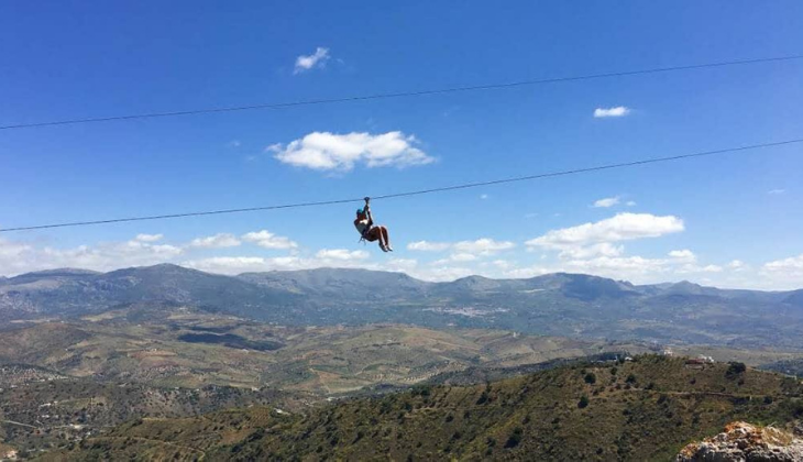 Seilbahn in Comares