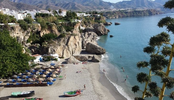 best beaches malaga