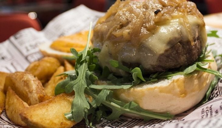  La Fábrica de la cerveza, mejores hamburguesas de Málaga