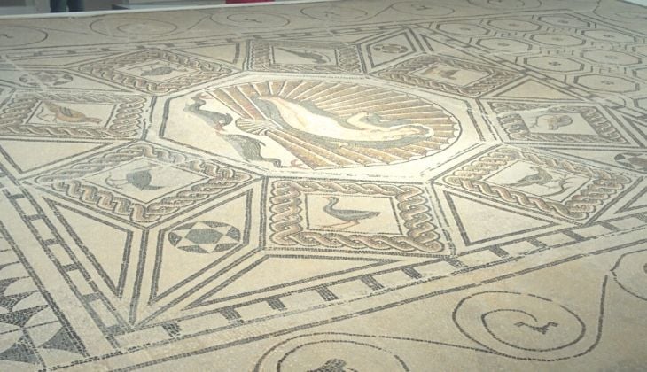 cultural tourism Roman mosaic of the Birth of Venus