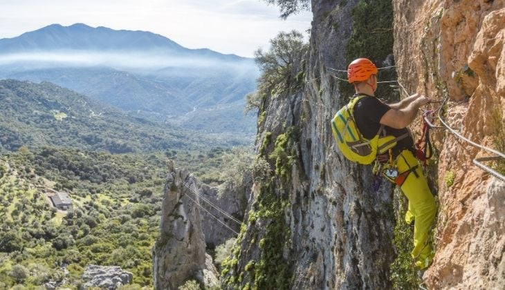 Via Ferrata, Planes para invierno con amigos en Málaga