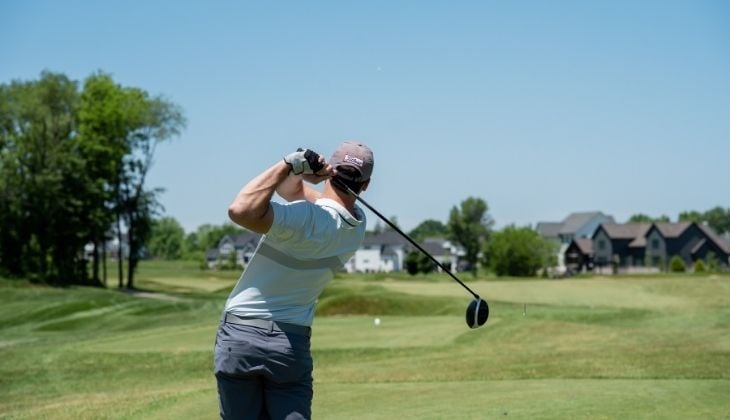 Geschwindigkeit beim Golfschwung generieren