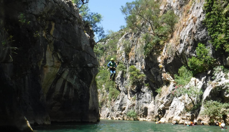 Canyoning in der Costa del Sol