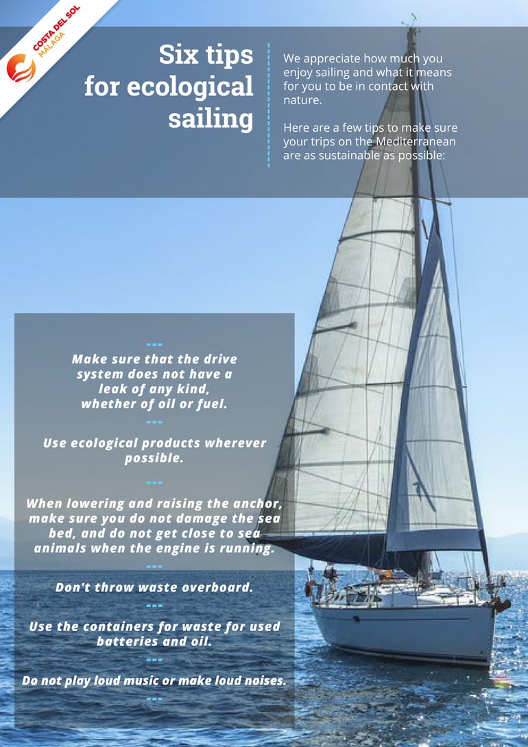 Tips for ecological sailing