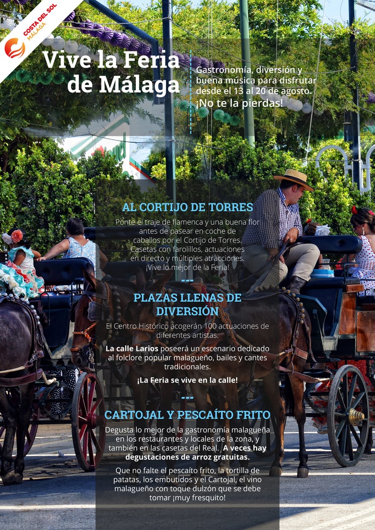 Disfruta de la Feria de Málaga 