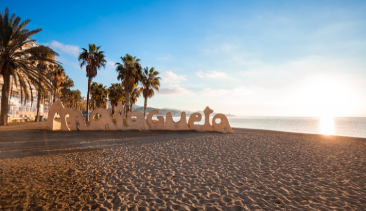 blue flag beaches in malaga