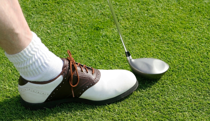 zapatos golf mujer