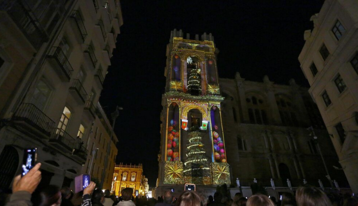 spectacles son et lumière de Noël Malaga