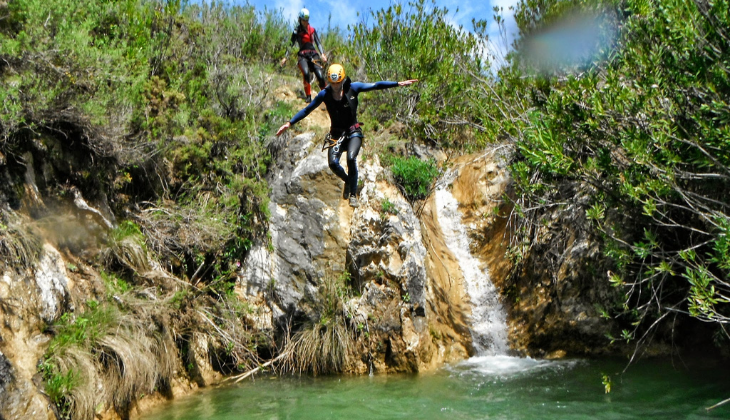 canyoning province of malaga 