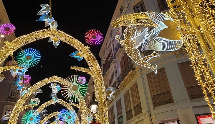 of 'stars' light up Málaga Christmas
